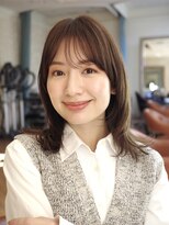 ビュートリアム265(BEAUTRIUM 265)&nbsp;◆ミディアムレイヤー/レイヤーカット/銀座/ブラウン/くびれヘア