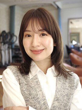 ビュートリアム265(BEAUTRIUM 265) ◆ミディアムレイヤー/レイヤーカット/銀座/ブラウン/くびれヘア