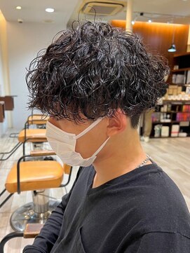 クラップス 横須賀中央店(CLAPS) 波巻きスパイラルパーマメンズマッシュパーマツイストパーマ