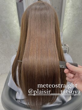 プレジールバイラファブリック(PLAISIR by LA FABRIQUE) PLAISIR/佐々木　メテオストレート　艶髪　縮毛矯正　草加