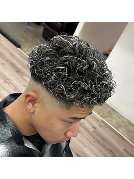 ジャップ(Jap) 極道パーマ×ホワイトメッシュ