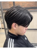 スイッチ(men's SWITCH)&nbsp;センターパート刈り上げマッシュショート