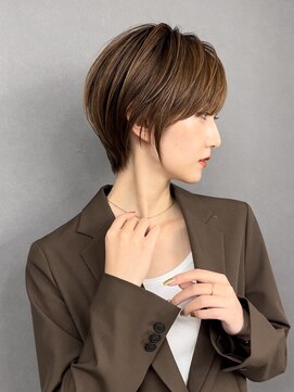 ジルブラン 大阪(JIL BLAN) 大人ショートヘア/ハイライトカラー/イルミナカラー[堺]