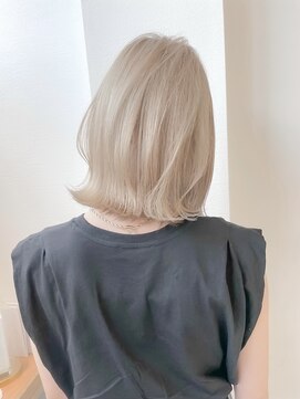 ロンド ブランシュ 錦糸町北口(Lond blanche) 黒髪ボブルフネビージュ小顔ワンレン