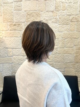 ヴァン カウンシル 川口店(VAN COUNCIL) 30代40代50代レイヤーボブ×白髪ぼかしくすみカラー#3