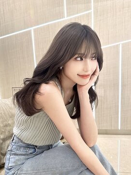 アマトウキョウ アユンチェ(AMA TOKYO×AYUNCHE) 韓国ヘア 2wayバング  レイヤーカット くびれヘア  顔周り/