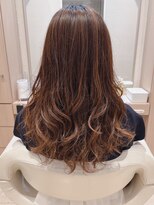 コーエン(cowen) 小顔イメチェン似合わせカット愛されウェーブ薄めバング40代