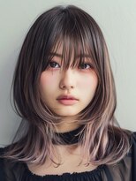 レヴ 草加店(LEV.)&nbsp;イメチェン　外はね　ボブ　美髪　ワイドバング　ブルーブラック