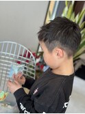 爽やか◎キッズカットフェード×刈り上げショート