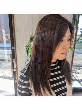 美容室ピース ストレートロング