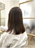 アプリコットオレンジ/くびれヘア/ウェーブショート/津田沼