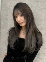 バングス(BANGS)&nbsp;アッシュブラウン×レイヤースタイル