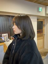クローブ(CLOVE)&nbsp;前上がりボブ×お顔周りカット