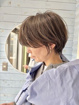 ヘアーサロン凛の写真/大人に似合うバランスのショートヘア♪絶壁や老けて見えるショートから卒業♪