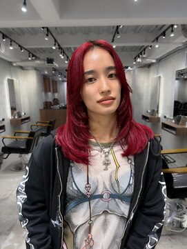 オルズ 渋谷(ALLZ) 渋谷/ケアブリーチ/ダブルカラー/ハイトーン/レイヤー/渋谷駅