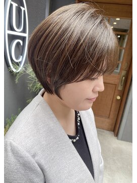 ウィーク 梅田(UiiC) 丸みショート/ショート/ショートボブ/uiic umeda 白井舞美