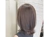 【3~4回15%OFF】リタッチトステアダメージレスカラー×カット 10,070→8,550