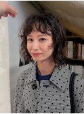レイヤーカット/似合わせカット/ボブ/パーマ/名古屋市西区
