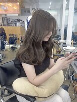 ミラ 新宿(MILA)&nbsp;グレージュカラー/韓国/黒髪/レイヤー/髪質改善/縮毛矯正/