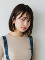 エレナ 那覇 新都心(Helena)&nbsp;ぱっつんバング/インナーカラー/ボブ