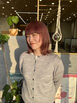 アース オーセンティック 草津エイスクエア店(EARTH Authentic) やわらかレッドブラウンのミディアム