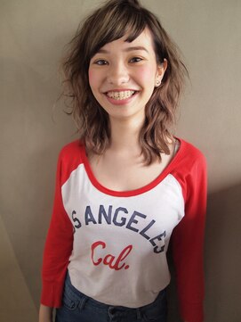 ナヌーク シブヤ(nanuk shibuya) ヘルシーガール◇ビンテージカラー◇ダークアッシュ×グレー