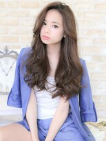 ラ ブレス なんばスカイオ(LaBless)&nbsp;アップバングのかきあげロング