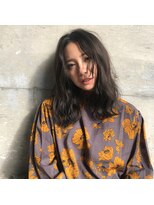 ベルベチカ(Belvetia)&nbsp;暗髪アッシュラフパーマ