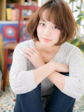 カバーヘア ブリス 上尾西口店(COVER HAIR bliss) *bliss上尾*ひし形フォルムで小顔グラマラス!大人ボブa