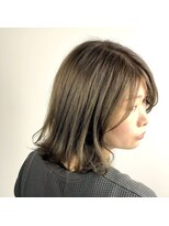 ヘアメイク カーロデュエ(Hair Make caro due)&nbsp;外ハネグレージュ