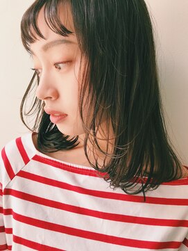 フィルムス 田町芝浦(FILMS) 黒髪/クラゲヘアー/オリーブグレー/小顔/ココアベージュ/田町