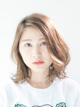 アフロディーテ 銀座(APHRODITE GINZA) 黒髪/グレーベージュ/レイヤーロング/前髪パーマ/銀座