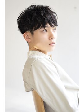 ビビト(bibito) bibito ナチュラルパーマ メンズツーブロックマッシュ