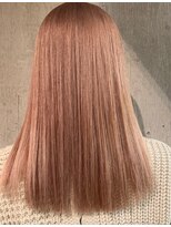 キーン 立川店(keen)&nbsp;【keen×田中】ハイトーンピンクベージュ×ぷつっとカット