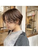 水パーマナチュラルショート