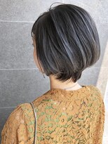 アルモ ヘア フア 東静岡(ALMO hair HUA) ハイライト　ショートグレージュ