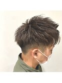アップバングショート
