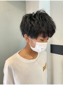 メンズマッシュヘアー