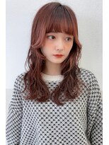 ルームガーデン 小田急相模原(RoomGarden)&nbsp;ピンクブラウン　セミディカール