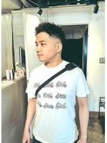 ザ オーダー(THE ORDER)&nbsp;スパイキーショートスキンフェードカットメンズカットツイスパ