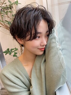 エニ 自由が丘(ENi) マチルダボブ/ピンクベージュ/インナーグレージュ[自由が丘駅]