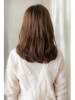 カバーヘア ブリス 上尾西口店(COVER HAIR bliss) シルキーベージュ大人かわいいこなれミディY上尾20代30代40代