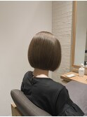 ボブ/グレージュカラー/ニュアンスカラー/20代30代40代