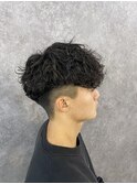 外国人風スペインカール
