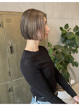 レシェル 伊勢店(RECIEL) ミニボブ × ハイライト