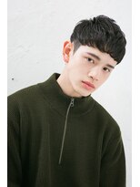 ソーコ 渋谷(SOCO)&nbsp;メンズニュアンスパーマ波巻きスパイラルメンズパーマ