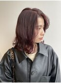 ボルドーヘアカラー