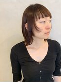 大人なレイヤーボブ