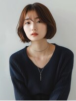 エルサロン 大阪店(ELLE salon)&nbsp;大人かわいい愛されショートボブ　30代40代　梅田