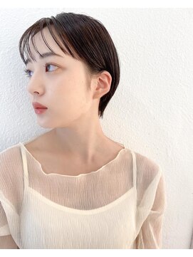 メモリーズ 水天宮前店(Memories) ショートカット/ショートボブ/白髪ぼかし/髪質改善/水天宮